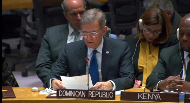 Canciller República Dominicana volverá al Consejo ONU para abordar crisis en Haití