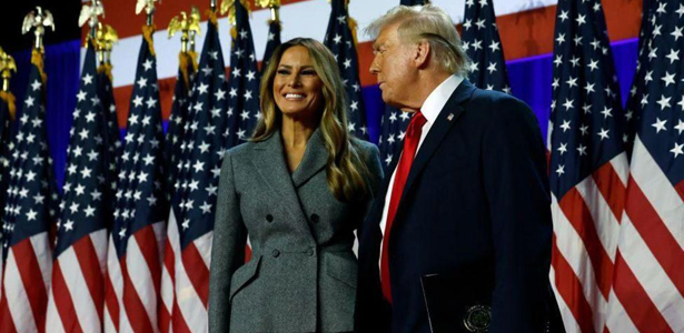 Melania se siente orgullosa de su esposo Trump por el trabajo a favor de hogares de acogida