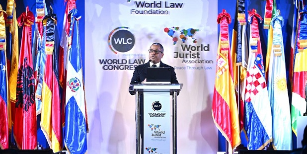 Presidente de TC resalta importancia del World Law Congress en el país
